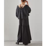 シャギーニット×キャミワンピースセット | RANAN | 詳細画像4 