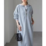 裏起毛ハーフジップワンピース | RANAN | 詳細画像6 