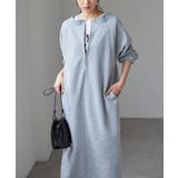 裏起毛ハーフジップワンピース | RANAN | 詳細画像7 