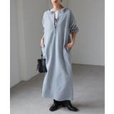 裏起毛ハーフジップワンピース | RANAN | 詳細画像8 