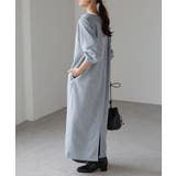 裏起毛ハーフジップワンピース | RANAN | 詳細画像9 