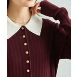 ポロカラーリブニットワンピース | RANAN | 詳細画像16 