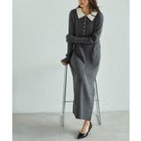 ポロカラーリブニットワンピース | RANAN | 詳細画像5 