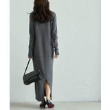 ポロカラーリブニットワンピース | RANAN | 詳細画像8 