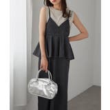 デニムペプラムキャミワンピース | RANAN | 詳細画像13