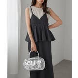 デニムペプラムキャミワンピース | RANAN | 詳細画像14