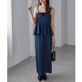 デニムペプラムキャミワンピース | RANAN | 詳細画像2