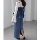 デニムペプラムキャミワンピース | RANAN | 詳細画像26