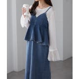 デニムペプラムキャミワンピース | RANAN | 詳細画像27