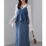 デニムペプラムキャミワンピース | RANAN | 詳細画像28