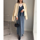 デニムペプラムキャミワンピース | RANAN | 詳細画像37 