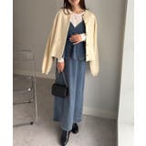 デニムペプラムキャミワンピース | RANAN | 詳細画像38 