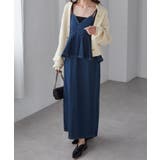 デニムペプラムキャミワンピース | RANAN | 詳細画像4