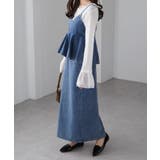 デニムペプラムキャミワンピース | RANAN | 詳細画像43 