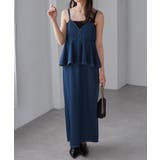 デニムペプラムキャミワンピース | RANAN | 詳細画像9