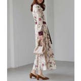 レトロフラワーシャツワンピース | RANAN | 詳細画像11