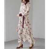 レトロフラワーシャツワンピース | RANAN | 詳細画像9