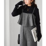 ツイードフリルサロペット | RANAN | 詳細画像2