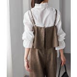 ツイードフリルサロペット | RANAN | 詳細画像9