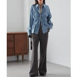 あったか裏ベロアニットコールフレアパンツ | RANAN | 詳細画像18 