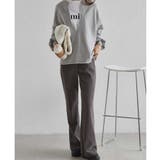 あったか裏ベロアニットコールフレアパンツ | RANAN | 詳細画像20 