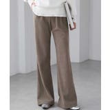 あったか裏ベロアニットコールフレアパンツ | RANAN | 詳細画像22 