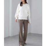 あったか裏ベロアニットコールフレアパンツ | RANAN | 詳細画像24 