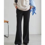 あったか裏ベロアニットコールフレアパンツ | RANAN | 詳細画像4 