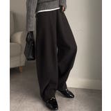 フェイクウールバレルレッグカーブパンツ | RANAN | 詳細画像15 