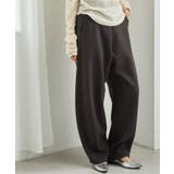 フェイクウールバレルレッグカーブパンツ | RANAN | 詳細画像18 