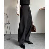 フェイクウールバレルレッグカーブパンツ | RANAN | 詳細画像4 