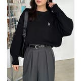 ＜Ｕ．Ｓ．Ｐ＞刺繍スウェットライクニット | RANAN | 詳細画像14 