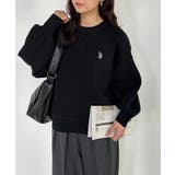 ＜Ｕ．Ｓ．Ｐ＞刺繍スウェットライクニット | RANAN | 詳細画像15 