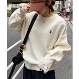 ＜Ｕ．Ｓ．Ｐ＞刺繍スウェットライクニット | RANAN | 詳細画像2 