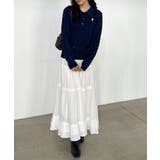 <U.S.P>刺繍長袖ケーブルポロニット | RANAN | 詳細画像25