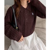 <U.S.POLO ASSN.>刺繍長袖ケーブルポロニット | RANAN | 詳細画像49