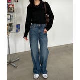 <U.S.P>刺繍長袖ケーブルポロニット | RANAN | 詳細画像6