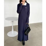 ＜Ｕ．Ｓ．Ｐ＞ポロ衿長袖リブワンピース | RANAN | 詳細画像10 