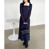 ＜Ｕ．Ｓ．Ｐ＞ポロ衿長袖リブワンピース | RANAN | 詳細画像11 