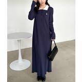 ＜Ｕ．Ｓ．Ｐ＞ポロ衿長袖リブワンピース | RANAN | 詳細画像12 