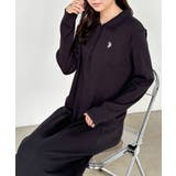 ＜Ｕ．Ｓ．Ｐ＞ポロ衿長袖リブワンピース | RANAN | 詳細画像18 