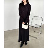 ＜Ｕ．Ｓ．Ｐ＞ポロ衿長袖リブワンピース | RANAN | 詳細画像20 