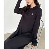 ＜Ｕ．Ｓ．Ｐ＞ポロ衿長袖リブワンピース | RANAN | 詳細画像23 