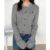 ＜Ｕ．Ｓ．Ｐ＞ゴールドボタン刺繍ケーブル | RANAN | 詳細画像3 