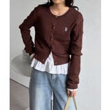 ＜U.S.POLO ASSN.＞ゴールドボタン刺繍ケーブルニットカーディガン | RANAN | 詳細画像38 