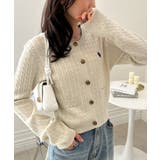 ＜Ｕ．Ｓ．Ｐ＞ゴールドボタン刺繍ケーブル | RANAN | 詳細画像8 