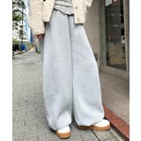 裏起毛カーブスウェットパンツ | RANAN | 詳細画像1 