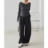 裏起毛カーブスウェットパンツ | RANAN | 詳細画像17 