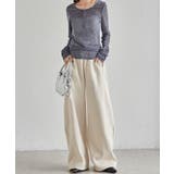 裏起毛カーブスウェットパンツ | RANAN | 詳細画像26 