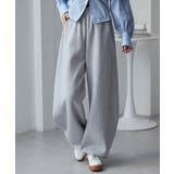 裏起毛カーブスウェットパンツ | RANAN | 詳細画像4 